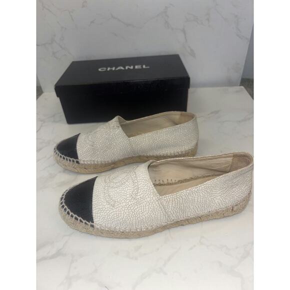 Chanel Espadrille Flats - Size 37 - Picture 4 of 5